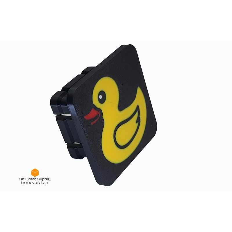 3dCraftSupply Jeep Ducking 2" Trailer Hitch Cover Plug for Hitch