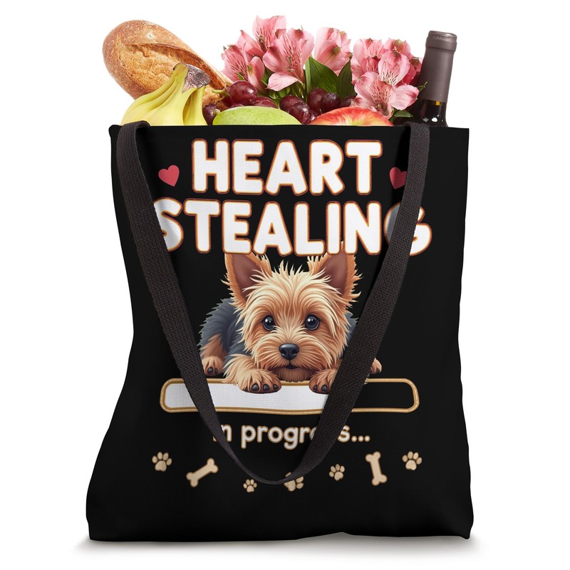 Heart Yorkshire Terrier Dog Funny Gift Yorkie Puppy Tote Bag