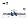 Vessel MX142065 Double Ended Bit Magnum with Plunging +2 x