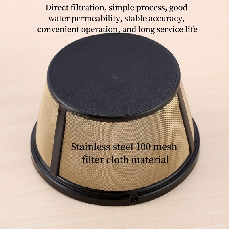 Coffee Filter Universal Permanent Basket-Style Coffee Filters Reusable Coffee Mesh