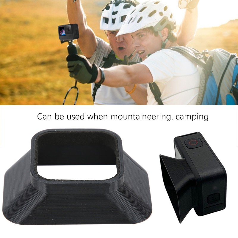 2 pcs AntiGlare Sunshade Lens Hood Lightweight for GoPro Hero