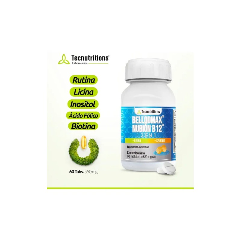 Kit De 2 Suplementos Complejo B Bellodmax Tecnu® Energía