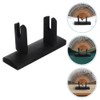 Alipis 2pcs Bamboo Folding Fan Stands - Elegant Japanese and