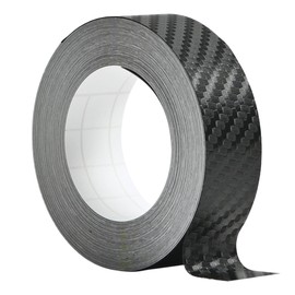 Happy Kreuz HZ2738 Tape Type Car Wrapping Film, Width: 0.8 inches (2 cm), Roll length: 19’8” (6 m), Color: Carbon Black