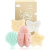 Konjac - Esponja para baño, 5 piezas de formas naturales