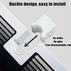 LATERN Bathroom Shelf Caddy for Shower Rail, Aluminum Bathroom Shower