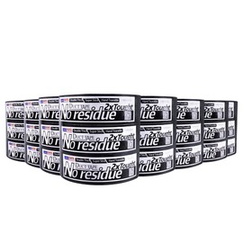 ADHES Duct Tape Heavy Duty Waterproof, 24 Rolls x 1.88 Inch x 105 Feet (35YD) Strong Adhesive & No Residue Black Duct Tape Duck Tape for Indoor & Outdoor Repairs, Industrial, Professional Use