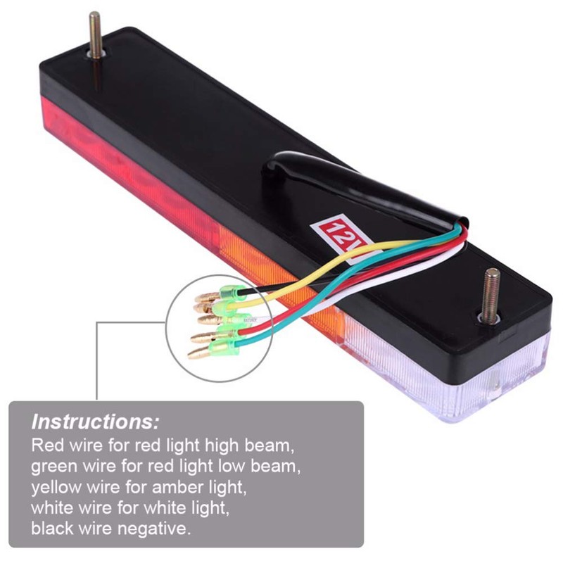Tail Lamp, Tail Light, Car LED, 2 Left and Right