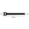 TENOC Reusable Cable Ties Hook Loop Cords Management Adjustable Cable