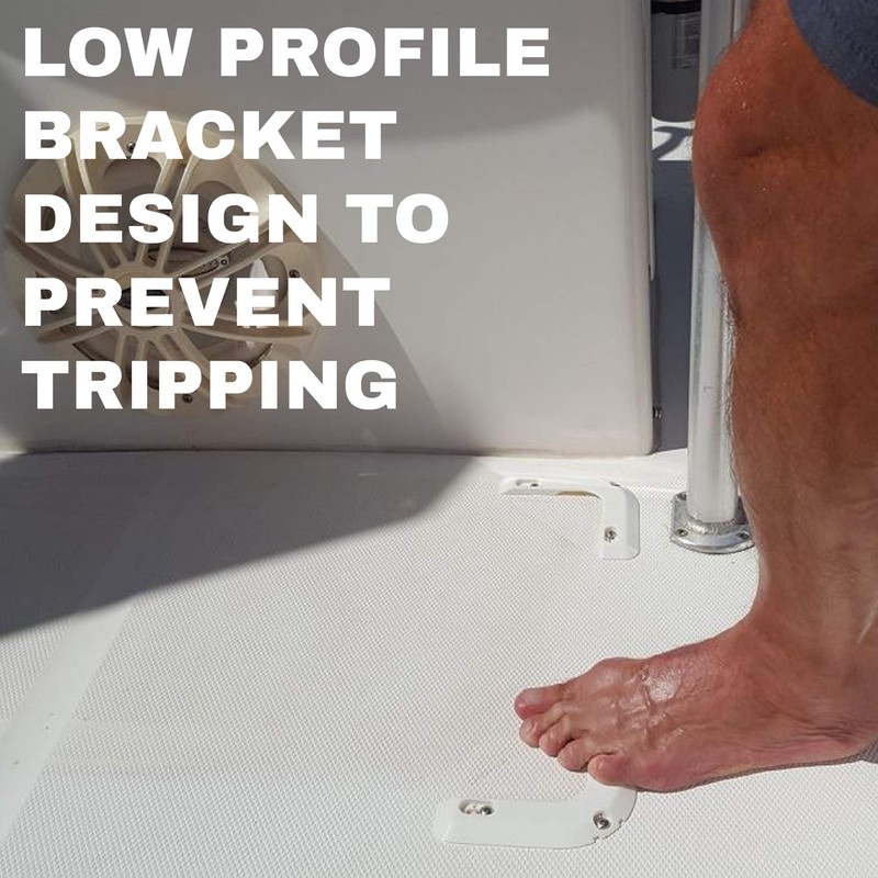 VersaChock Removable Cooler Mounting kit (White)