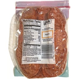 Gallo Salame 1 Pack Gallo Italian Dry Salami Pepperoni Sliced, 55% Less Fat, 60% Less Sodium - Pepperoni Sliced