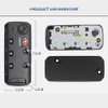 Travel Zipper TSA 007 Approved Luggage Code Lock, Backpack Anti