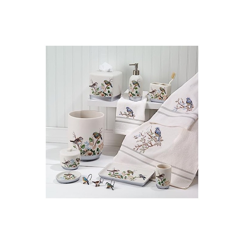 Avanti Linens - Tissue Box Cover, Nature Inspired Home Decor