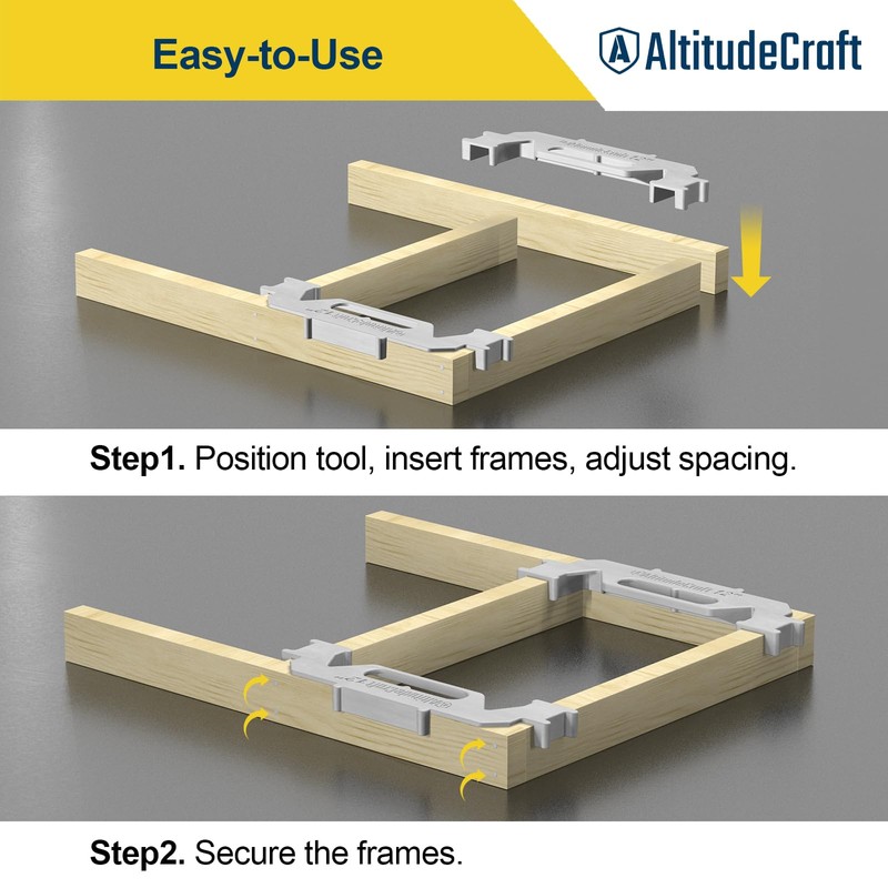 AltitudeCraft 24-Inch Framing Tools, 24″ Framing Stud Layout Tool, Stud