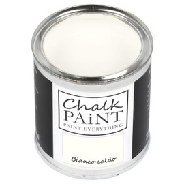 Chalk Paint Everything® Bianco Caldo Chalk Paint, Water-based for All Surfaces, Easy to Use without Bad Odour - Chalk Paint Extra Matt (250 ml)