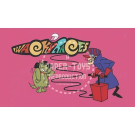 WACKY RACES SPECIALTY CARD - VINTAGE REMIX