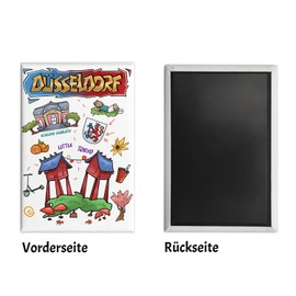 Düsseldorf Pop Art Comic Souvenir Souvenir Magnet - Little Tokyo Ideal als Souvenir Magnet und Dekomagnet für Pop-Art-Fans
