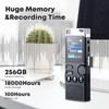 Professional 264GB WUCOTC Digital Voice Recorder - Voice Activated Recorder