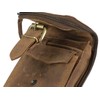 Greenburry Vintage Leather Belt Bag 10 cm, brown
