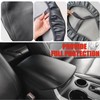 ANMOSVO Center Console Cover for Ford Explorer 2019 2018 2017