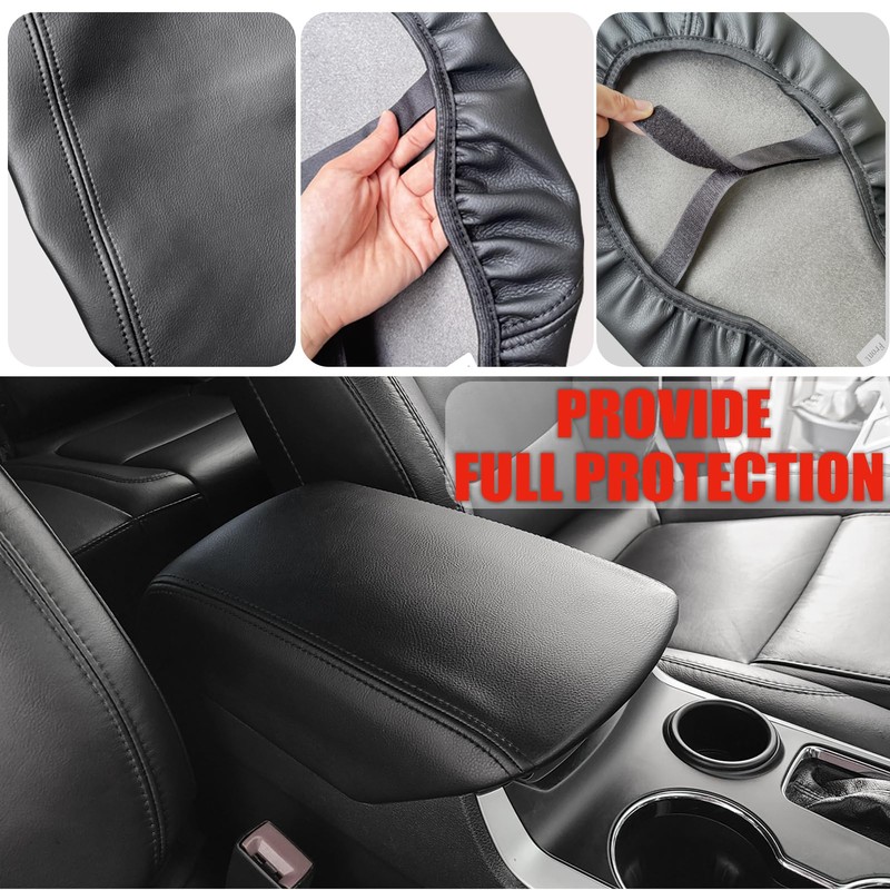 ANMOSVO Center Console Cover for Ford Explorer 2019 2018 2017