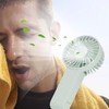 Mini Handheld Fan Foldable Portable Fan USB Rechargeable Fan For