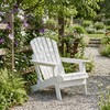 Gefaxi Oversize Wooden Outdoor Folding Chair with Armrest