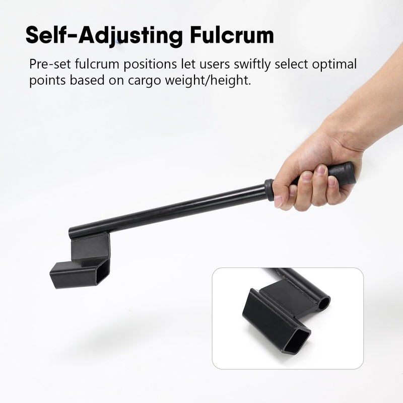 QZATTCAEN Heavy-Duty Container Door Leverage Tool Enhanced Persuader Bar with