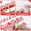 69ft Christmas bulletin board decorations, Peppermint bulletin Board Border Trim,