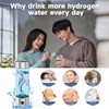 Premium Hydrogen Water Bottle 460ml SPE/PEM Hydrogen Generator with Rechargeable