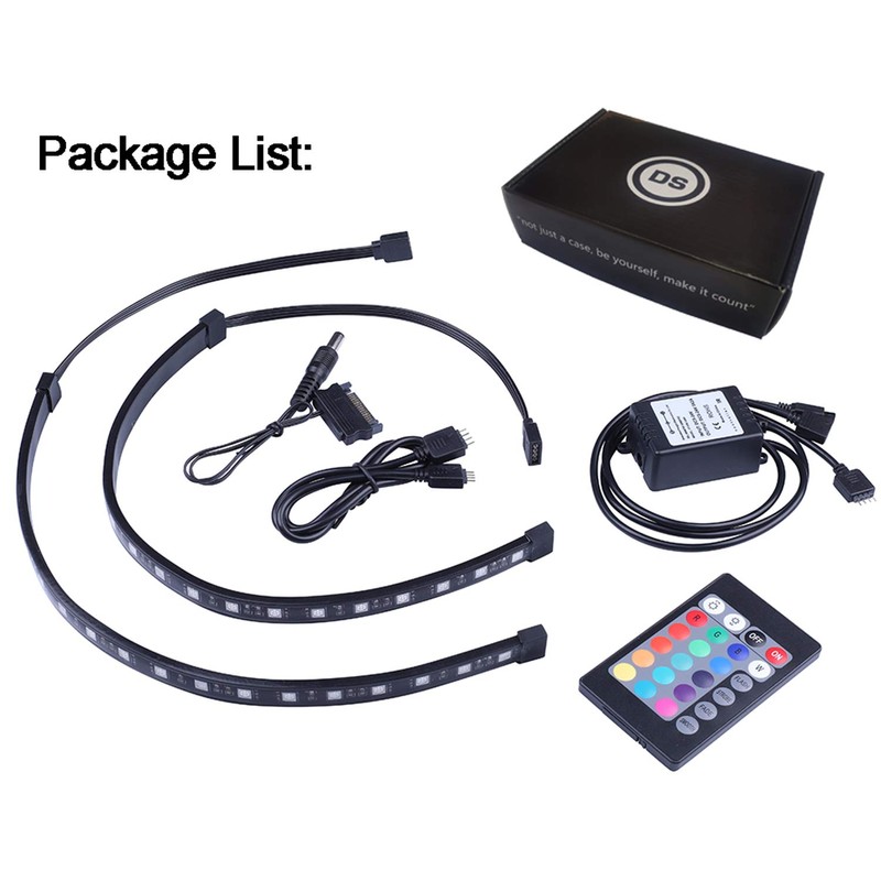 Ubanner DS-R01 Full Kit RGB LED Strip Computer Lighting via