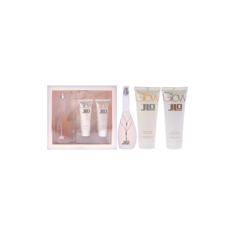 Jennifer Lopez Glow Fragrance Set, 3 Count