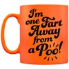 Grindstore I'm One Fart Away From A Poo Neon Tumbler