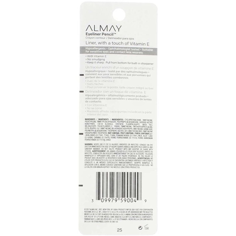 Almay Intense i-Color Liner, Black Raisin [209], 0.009 oz