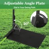 Feroca Golf Alignment Stick Holder with Adjustable Angle Plate, No