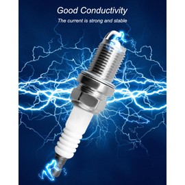 Spark Plug Cap Wire Set Fit for Kawasaki KAF820 Mule PROFX PROFXR PROFXT PRO-FXT 2015-2023 Some Models, 3Pcs Wires & 3Pcs Spark Plugs Replace 21150-0013 92070-0048