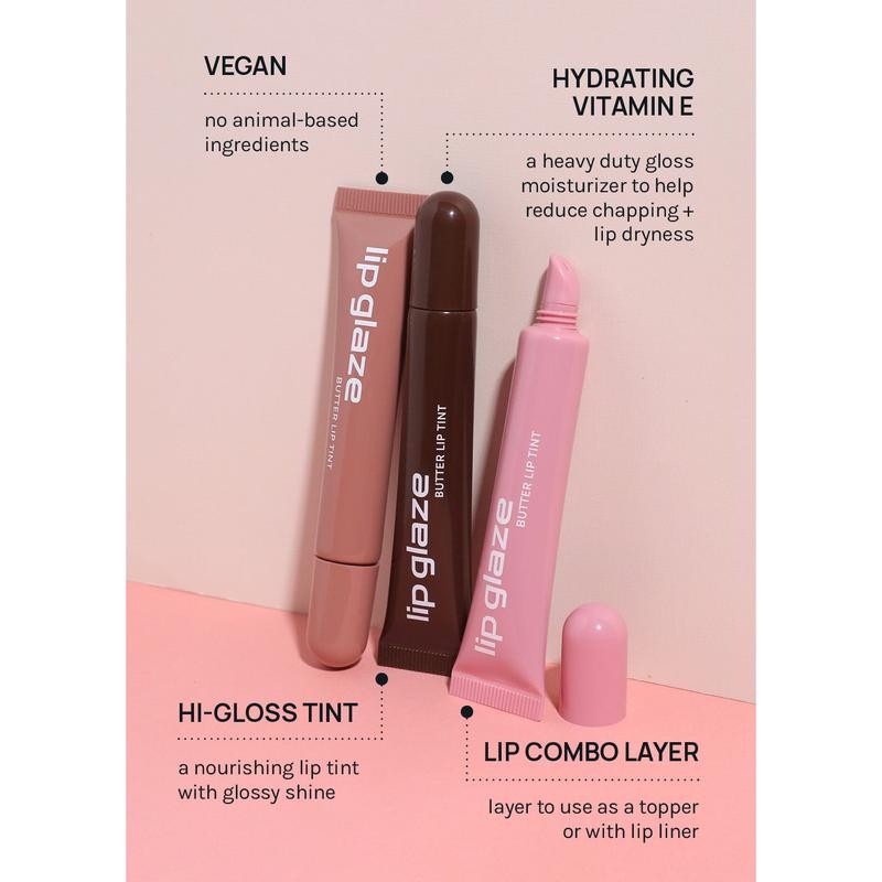 AOA Lip Glaze Butter Lip Tint - Color: Clear Vanilla