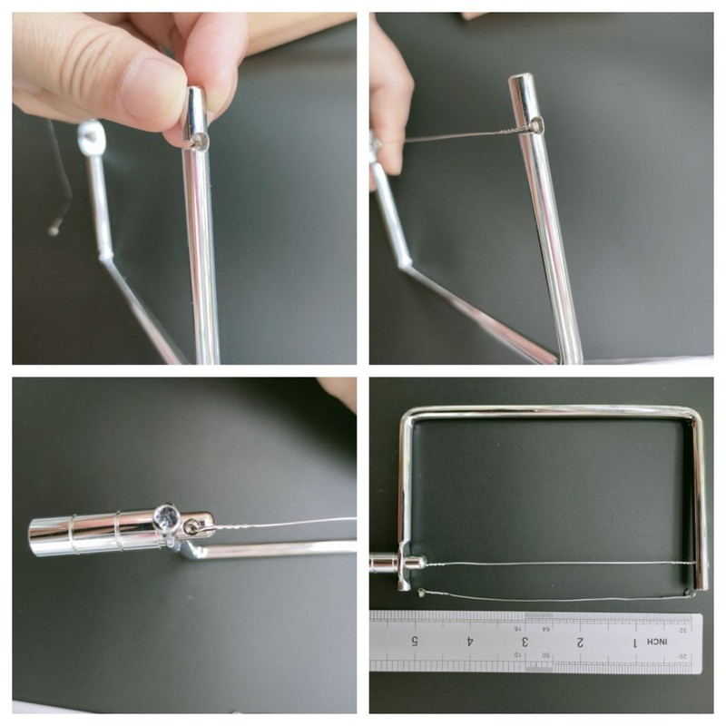 5 pcs Cheese Slicer Replacement Wires for Block Cheese Cutting