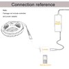 Tesfish WS2812B LED Strip IP65 Waterproof RGB Pixel Strip 5