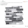 Art3d 10 Pieces Peel and Stick Kitchen Backsplash Tiles Self Adhesive Tile