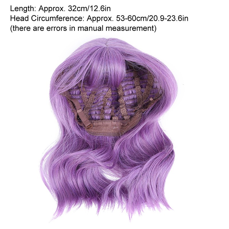 High Temperature Synthetic Women Hair Charming Wavy Wigs Short for