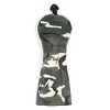 Fairway Wood Headcover Camo Print 3 Colors Wood Cover (Green)