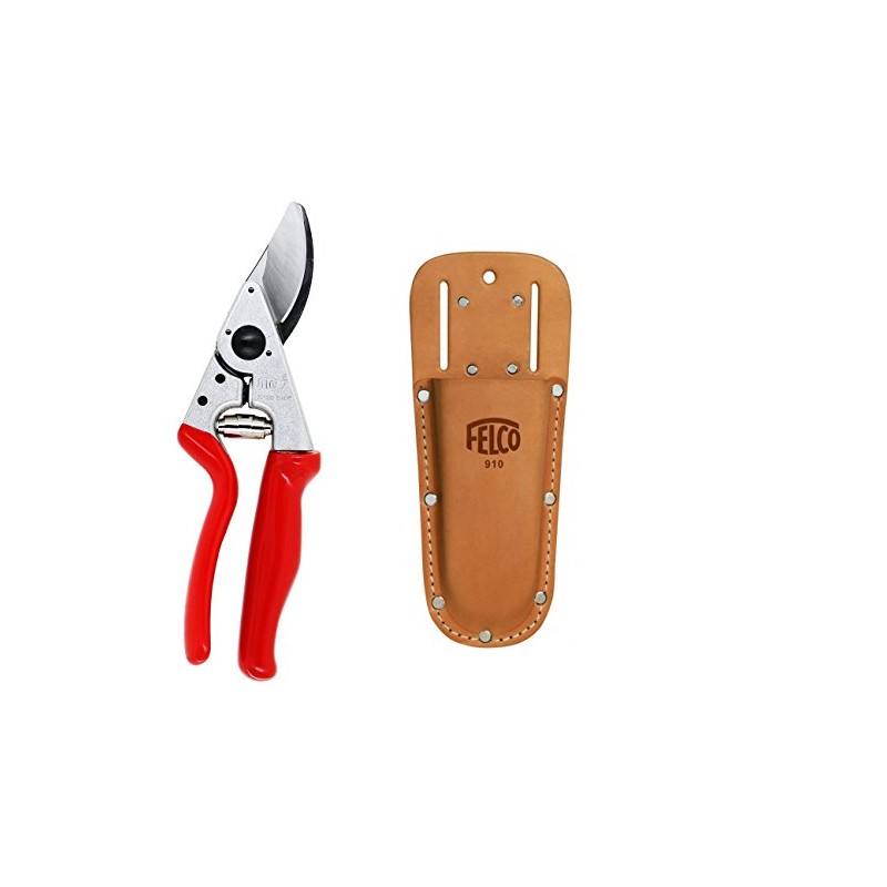 Rittenhouse Felco 7 Bypass Pruner with Leather Holster (Bundle, 2
