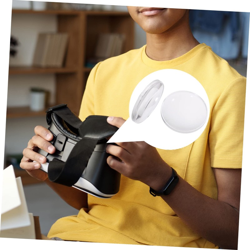 Levemolo 10pcs Biconvex Light Blocking Vr Lenses Light for Vr