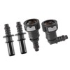 A ABSOPRO Fuel Line Hose Connector 15/32" 11.8mm SAE to