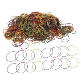 KICHOUSE Elastic Bands Heavy Duty Rubber Bands for Office Binding Home Use Multi