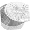 Gatuida 6 Pcs Thickened Aluminum Foil Pans with Lids Heavy