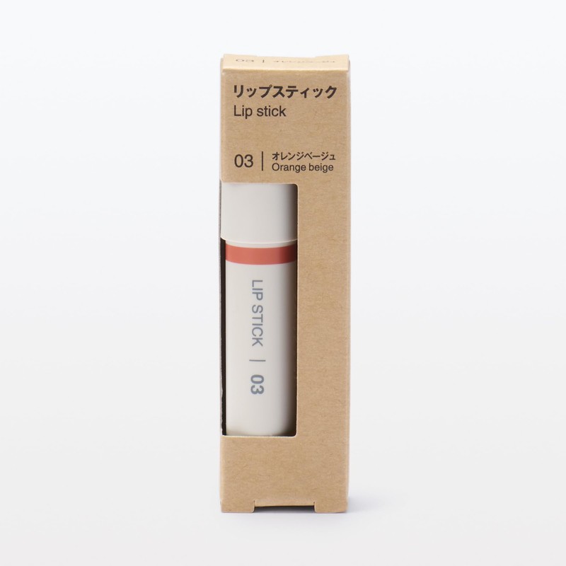 MUJI 無印良品 Lipstick Orange Beige 2.5 g OAP98A4S