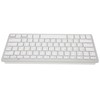 Wireless Keyboard Mini 78 Keys Ultra Thin Portable White Computer