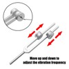 Wuyituart 128 Hz Tuning Fork Aluminum Alloy Diapason 128hz Healing